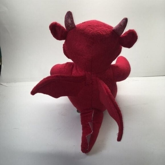 Build-A-Bear Workshop Magic Quest Ellie Dragon Plush Red Size 15 Inches - Picture 2 of 7